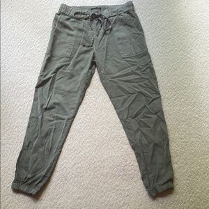 Sanctuary army green drawstring casual pants
